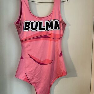 Dragonball Z - Belma Pink Graphic One-Piece Swimsuit